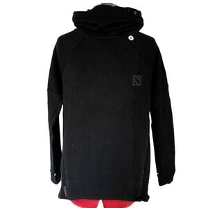 DOTA 2 Hoodie Pullover Black S Small Long Sleeve‎ Drawstring Cosplay Oversized